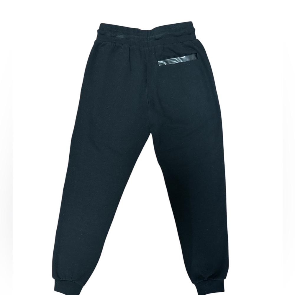 Cookies Jogger Pants with Side Faux Leather Trim Size: Small NWT - Picture 2 of 7
